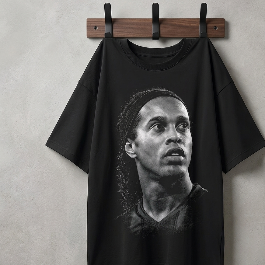 Naslov "El Mago" Ronaldinho – Premium Pamučna Majica