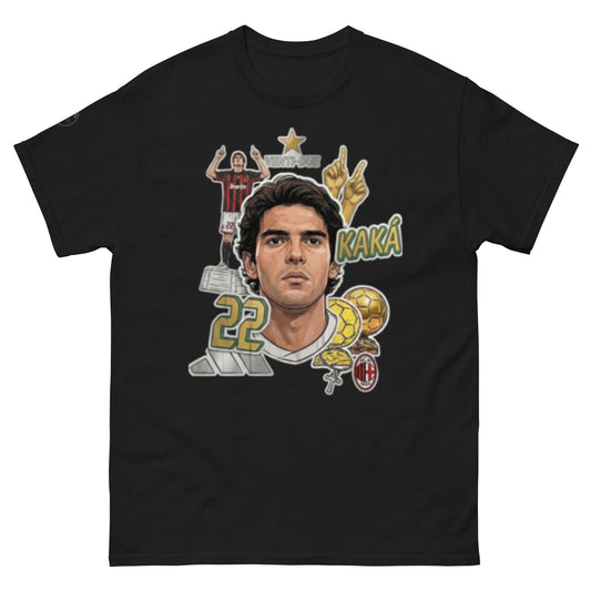 Graphic Tee "Kaká Rossonero Collage Style" - OffsideGraphic Tee "Kaká Rossonero Collage Style"T-SHIRT Offside OffsideBlack