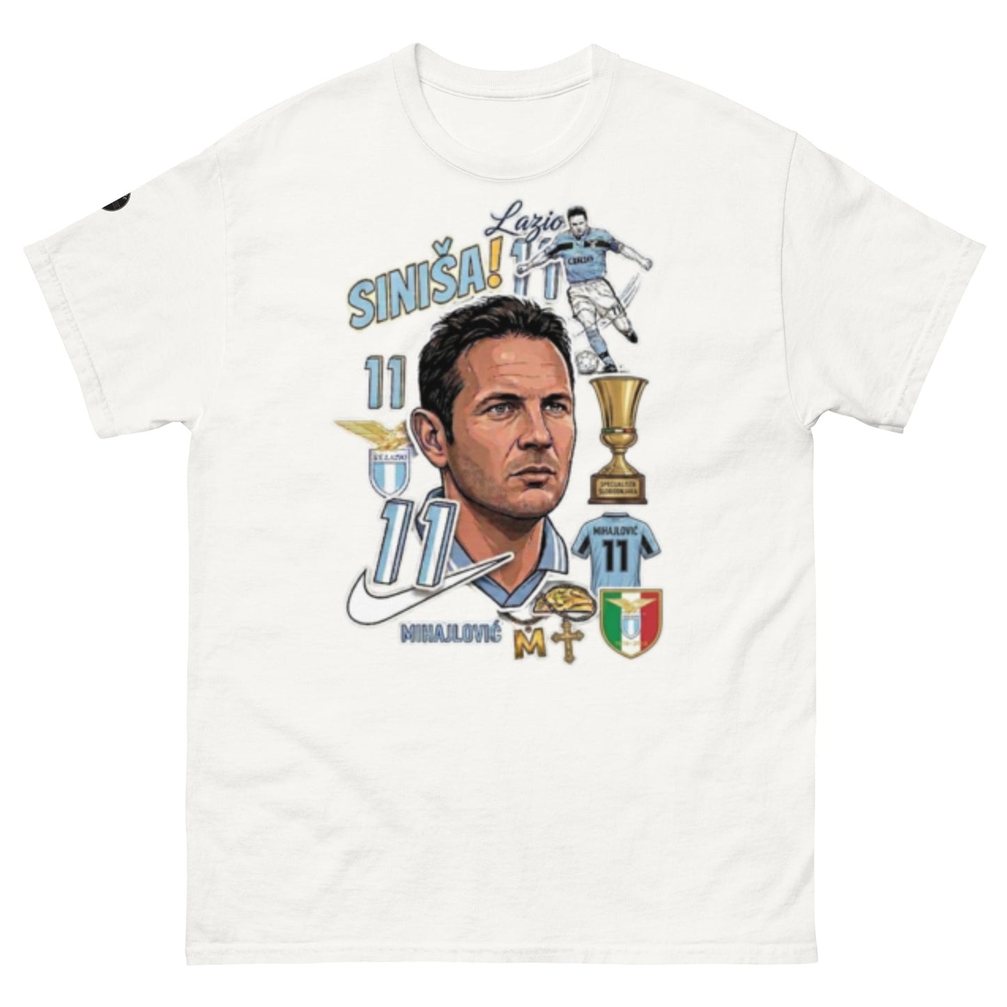 Mihajlović – Nebesko-plava legenda - OffsideMihajlović – Nebesko-plava legendaT-SHIRT Offside OffsideWhite