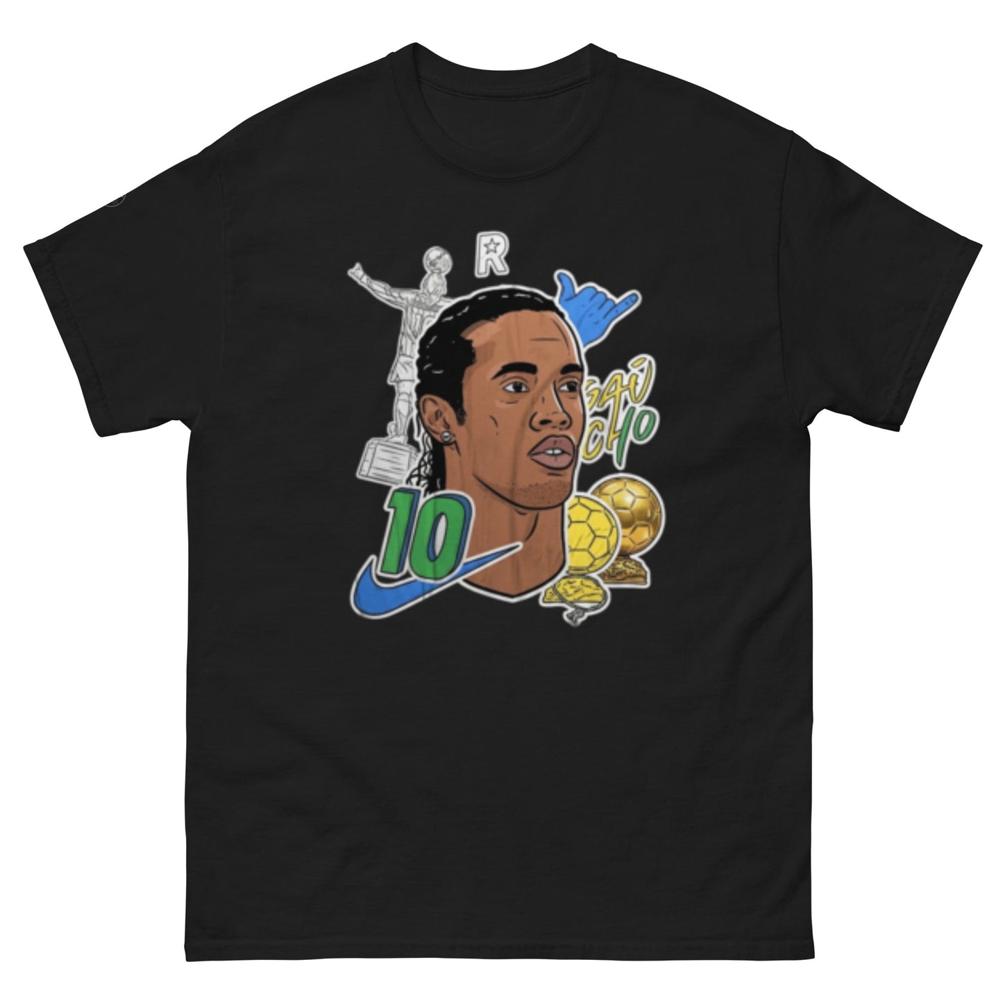 R10 "Gaúcho" Retro Collage - OffsideR10 "Gaúcho" Retro CollageT-SHIRT Offside OffsideBlack